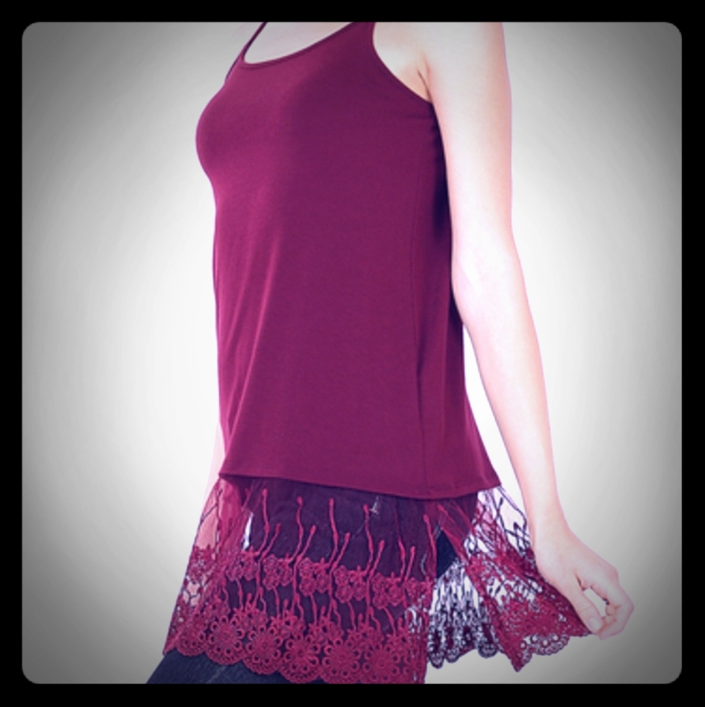 Lace detail Cami